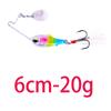 4g 8g 10g 15g 20g Fishing Lures Wobble Rotating Metal Vib Vibration Bait Fishing  Artificial Hard Baits Spinner Spoon Lure Pesca