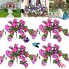 All-Weather Durability Artificial Flowers Faux Petunias UV Resistant Flowers
