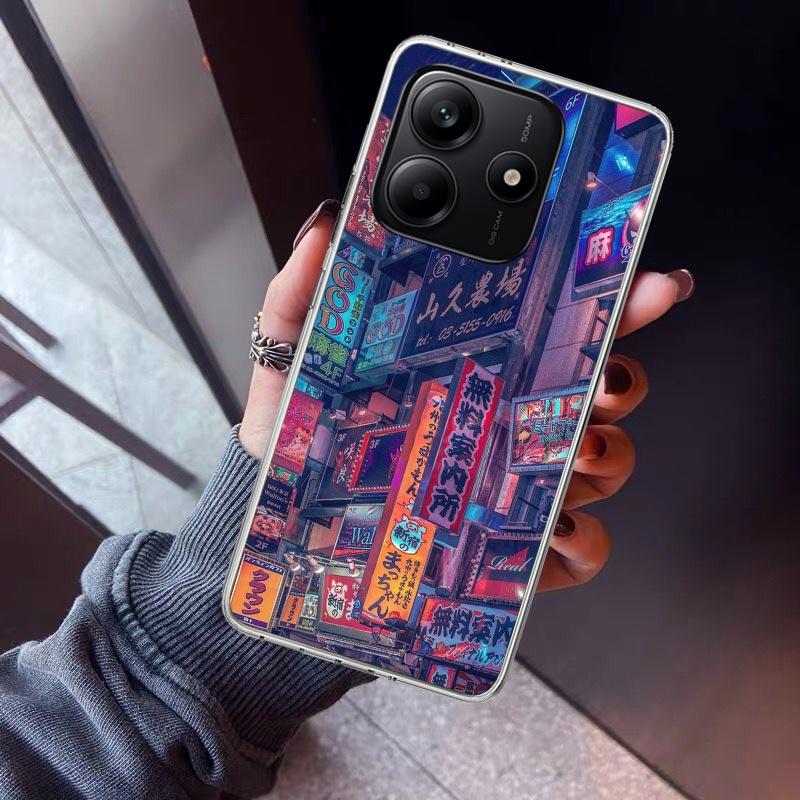 Anime Aesthetic Scenery Phone Case For Xiaomi Redmi Note 15 14 14S 13 12S 12 Pro Plus 11S 11 10S 10 4G Cover 11E 11T 5G Print Fu
