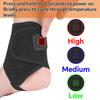 Electric Ankle Heating Pad Foot Heating Pad, USB Powered Heated Ankle Wrap with 3 Heating Levels for Men and Women Ankles Relief