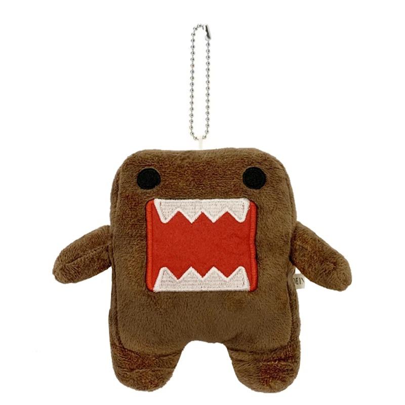 Cute Domo-Kun Domo Plush Keychain Pendent,Domo Kun Plush Toy Cute Mascot Keychain Keyring Kawaii Hangings Ornaments