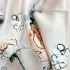 Light Luxury Chinese Style Thorny Rose Printed Mulberry Silk Silk Scarf Women'S High-End Temperament 100% Silk Plain Satin Square Scarf