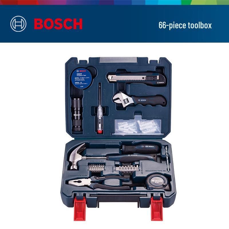 Bosch 33-Piece Multifunctional Tool Set with Titanium-Plated Drill Bits