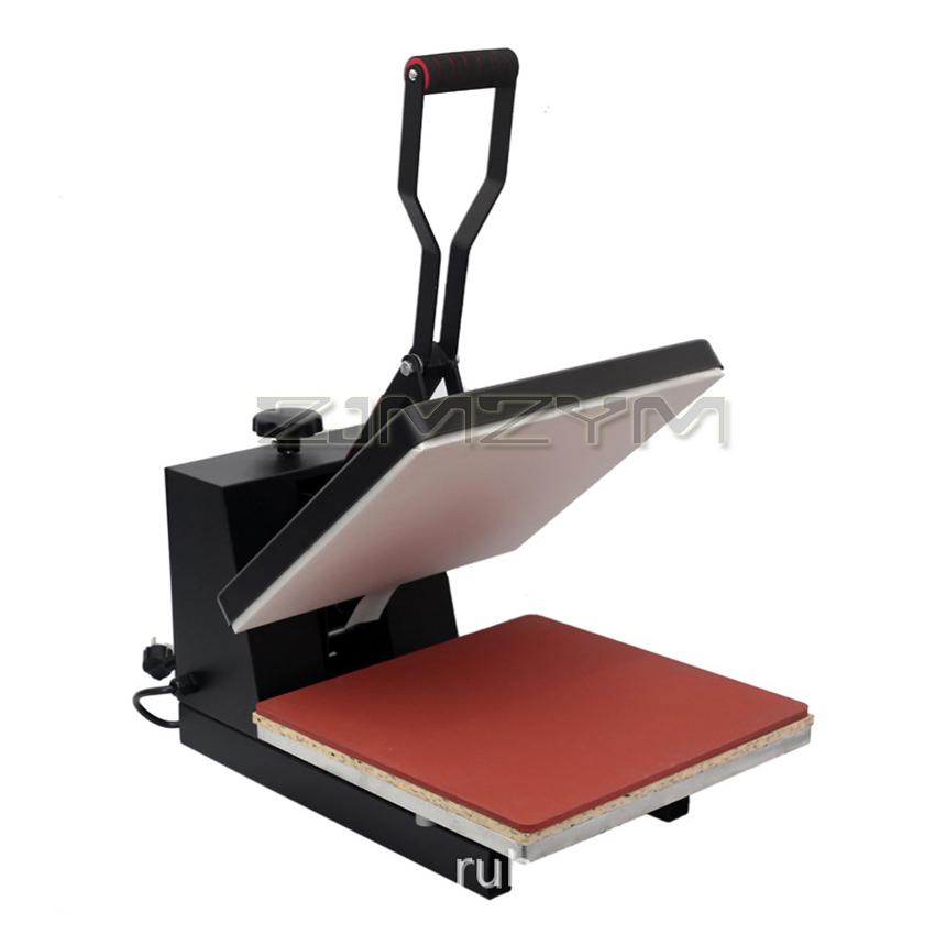 38*38CM T-Shirt Heat Press Machine High Pressure Sublimation Heat Transfer Flat Plate Pressing For Case Puzzle Photo 220V/110V
