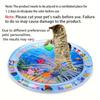 1pc Water Sensory Play Mat Thickened Inflatable Water Mat for Cat and Dog Pet Playmat with Fish Sea Ocean Theme Sensory Toy Water