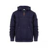 Frühlings- und Herbst Herren Lockerer Hoodie Hoodie Halbreißverschluss Pullover Herren Sport- und Freizeit-Hoodie