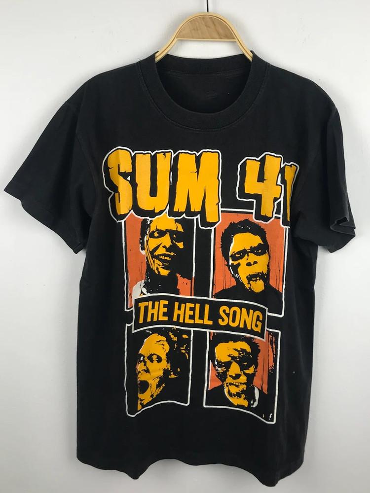 SALE SUM 41 BAND THE HELL SONG T-Shirt Volle Größe S-5XL