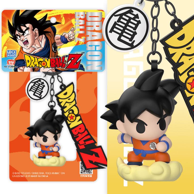 Dragon Ball Z Vegeta Son Goku Keychain 3D PVC Anime Figure Pendant Bag Charm For Anime Collectors And Anime Fans Holiday Gift