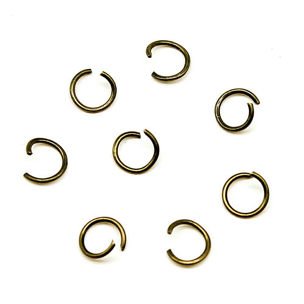 5 Colors 6 Sizes Jump Rings Open Connectors For Jewelry Making Components
