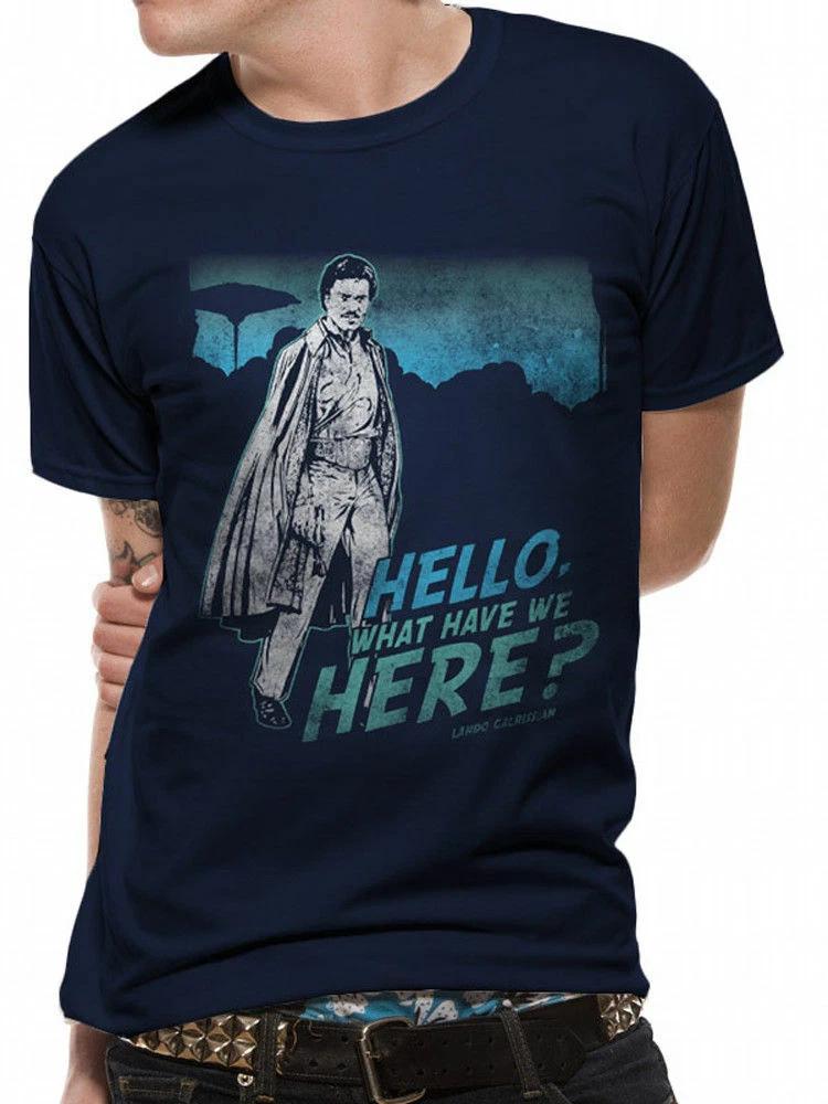 

Mens T-shirt Star Wars What Have We Here Blue S