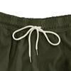Men's Casual Lightweight Corduroy Shorts with Drawstring Waist, Summer Beachwear, Breathable Fabric with Pockets, Light Blue