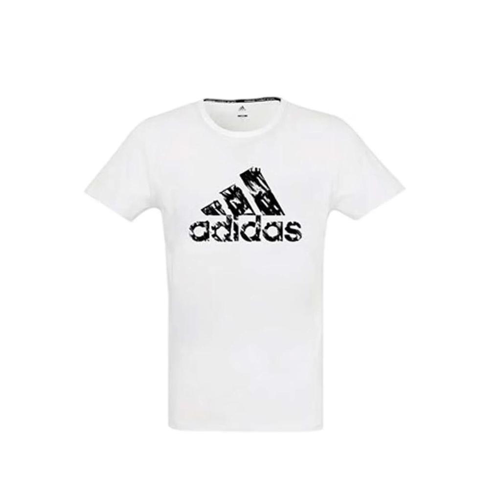 adidas Men's Summer Breathable Comfortable Casual Sports Loose Short-Sleeve Top ADITSG2-WB