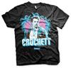 Officially Licensed Miami Vice Crockett Palm Trees 3XL 4XL 5XL Men's T-Shirt