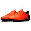 Nike Mercurial Vapor 12 Club Turf Slip Resistant Cushioning Low Top Soccer Shoes Orange Black Kids' AH7355-810