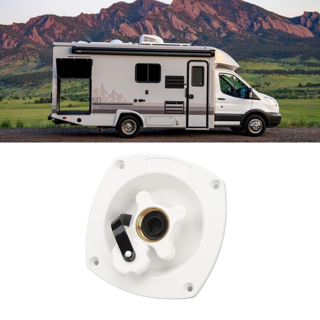 Wall Mount Pressure Regulator 100PSI to 45 PSI Built in Check Valve Leakproof Pressure Regulated Water Entry
