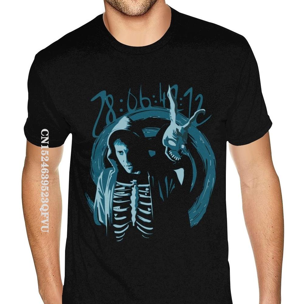 

Donnie Darko Movie Fashionable T-Shirt Men Boy Fashion T Shirts Prevailing Simple Style Top T-shirts Cotton Men Tops Shirt S разноцветный