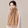 JIUMU Women's Pure Cashmere Scarf