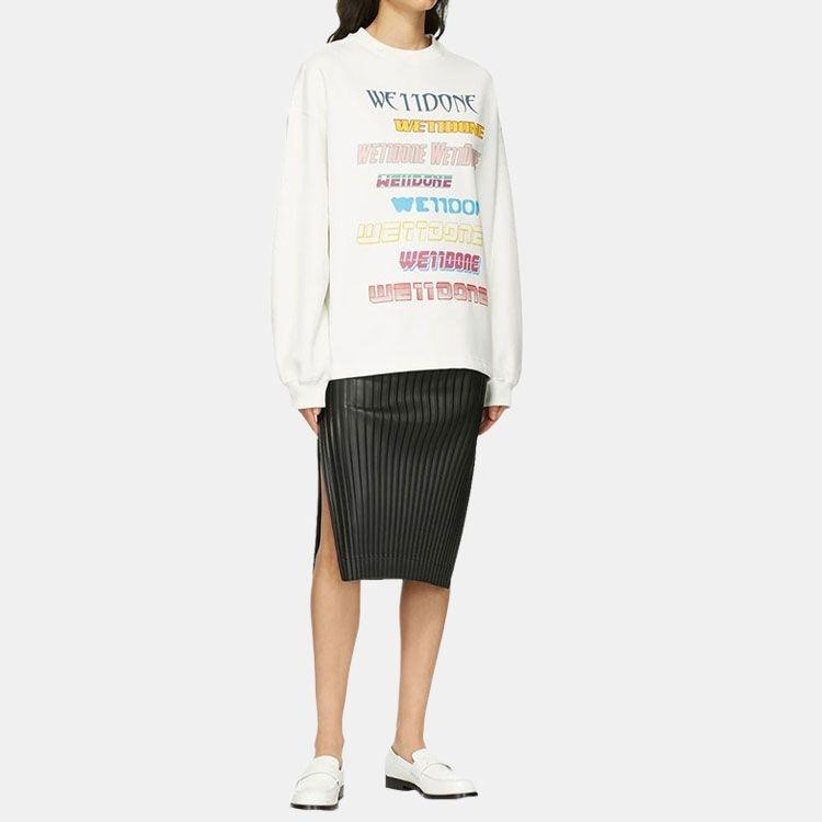 WE11DONE Logo Unisex WD-TP5-19-114-U-WH