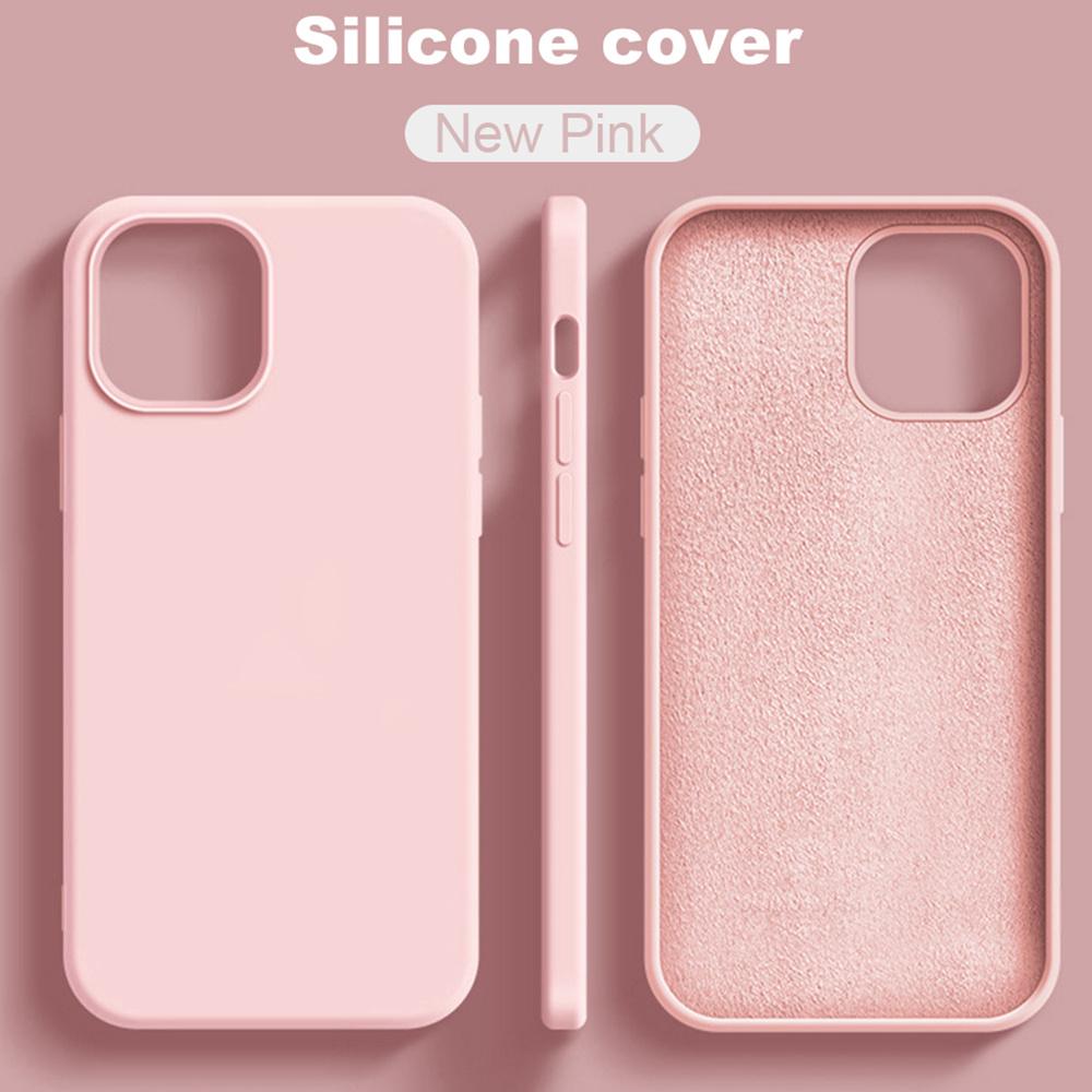 

Phone Case For APPLE For Iphone 11 13 12 14 15 16 Pro Max Cases For For Iphone Shockproof Protective Cover Original Liquid Silicone Case For iPhone 16