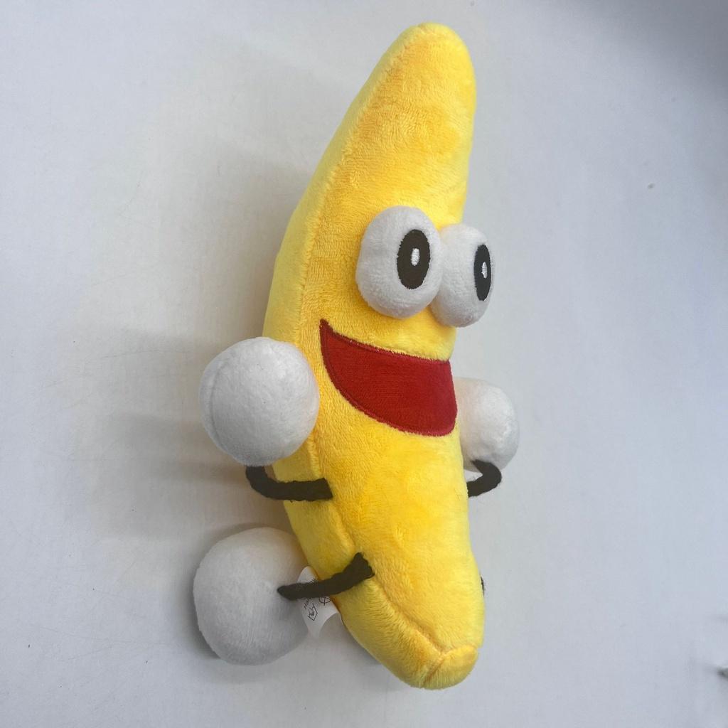 Shovelware Hersenspel Beer Pluche Speelgoed Zacht En Knuffelbaar Gele Banaan Knuffeldier