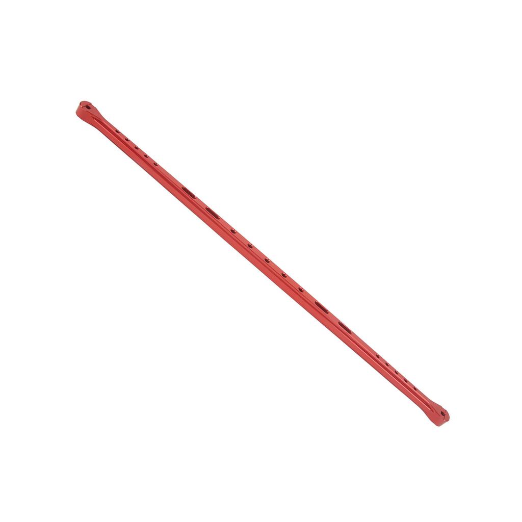 390mm Aluminum Alloy Center Brace Bar for Arrma 17 Mojave 6s BLX RC Car Accessories Red