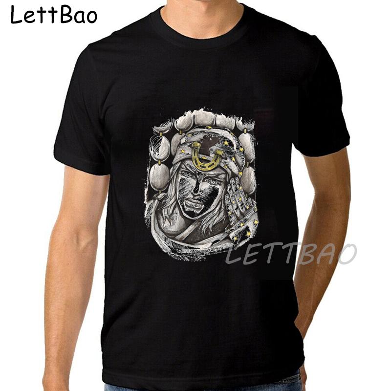 Модная футболка Jojo s Bizarre Adventure для мужчин, с круглым вырезом, с коротким рукавом, футболка с изображением Джорно Джованны, Япония 2XL
