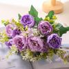 Peony Artificial Flower Bouquets for Weddings & Home Decoration