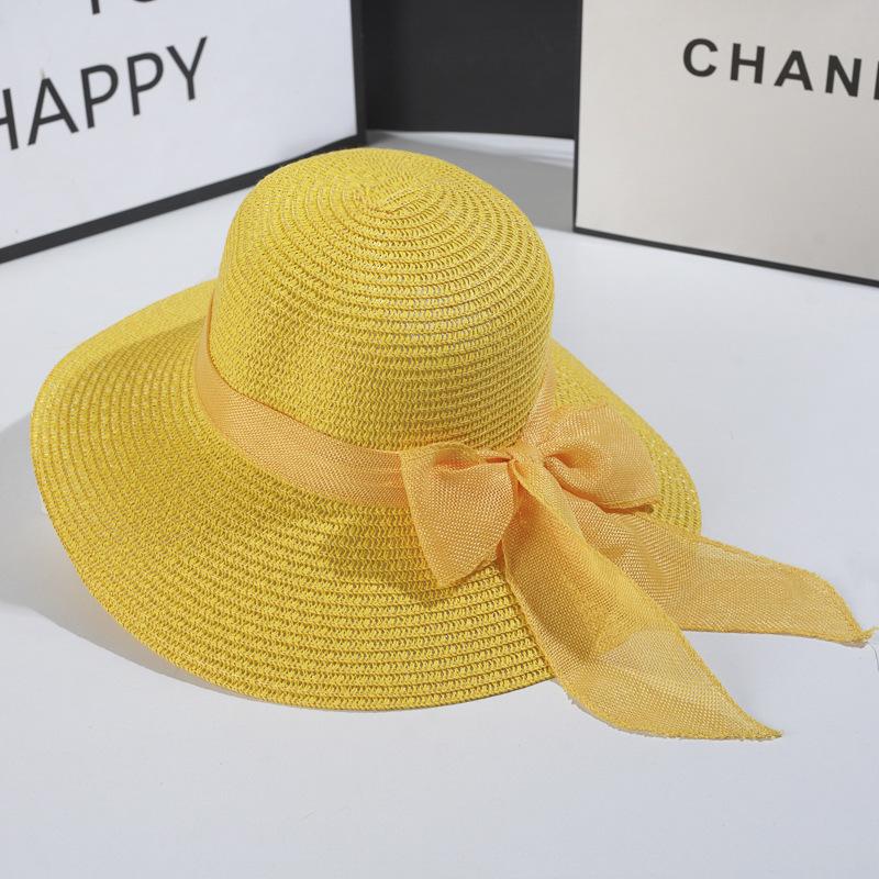 Nuevo Sombrero de Pescador Primavera Verano para Mujer Elegante Moda de Verano Visera Solar para Exteriores Gorra Cubeta