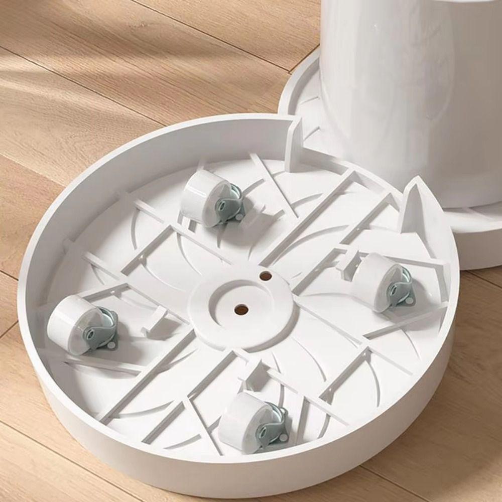 4 Thicken Wheels Plant Roller Base Round Flower Pot Mover Heavy Duty Portable Plant Stand  Indoor