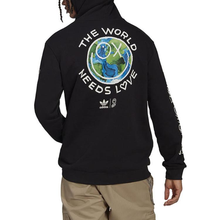 adidas Originals X Andr Saraiva Hoodie 'Black' Men's HR7112