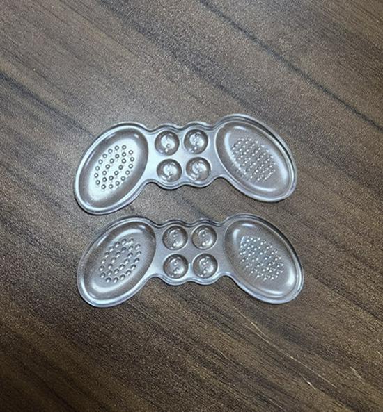 Women's Silicone Anti-Wear Heel Stickers: Thickened Half Insole to Adjust Shoe Size for Loose High Heels