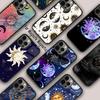 Sonne und Mond Magnetische Handyhülle Für APPLE iPhone 17 Air 16 14 13 12 Pro Max 15 Plus Kabelloses Laden Mit MagSafe Abdeckung