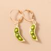 Cute Simulation Fruits Earrings for Women Grape Strawberry Apple Drop Earrings Girls Jewelry Gift