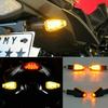 1 Pair Universal 12V Motorcycle LED Turn Signal Indicator Lights Blinker Lamp for Motorbike Scooter Quad Dirt Bike