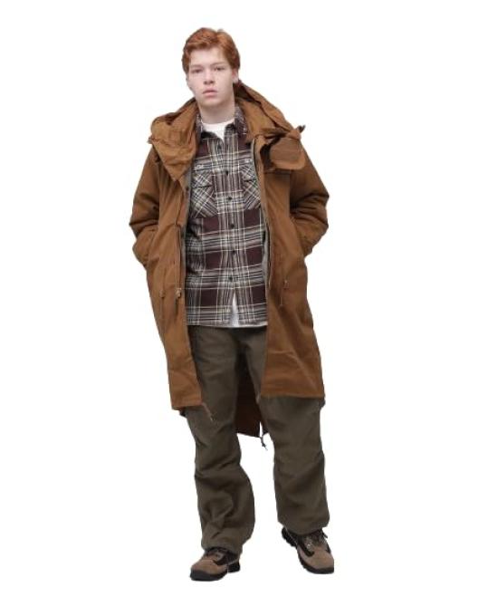 

Avirex MODS PARKA Military F (WEB&DEPOT Exclusive) Men s 3-Way Coat, 406, Tan, 783-4954005