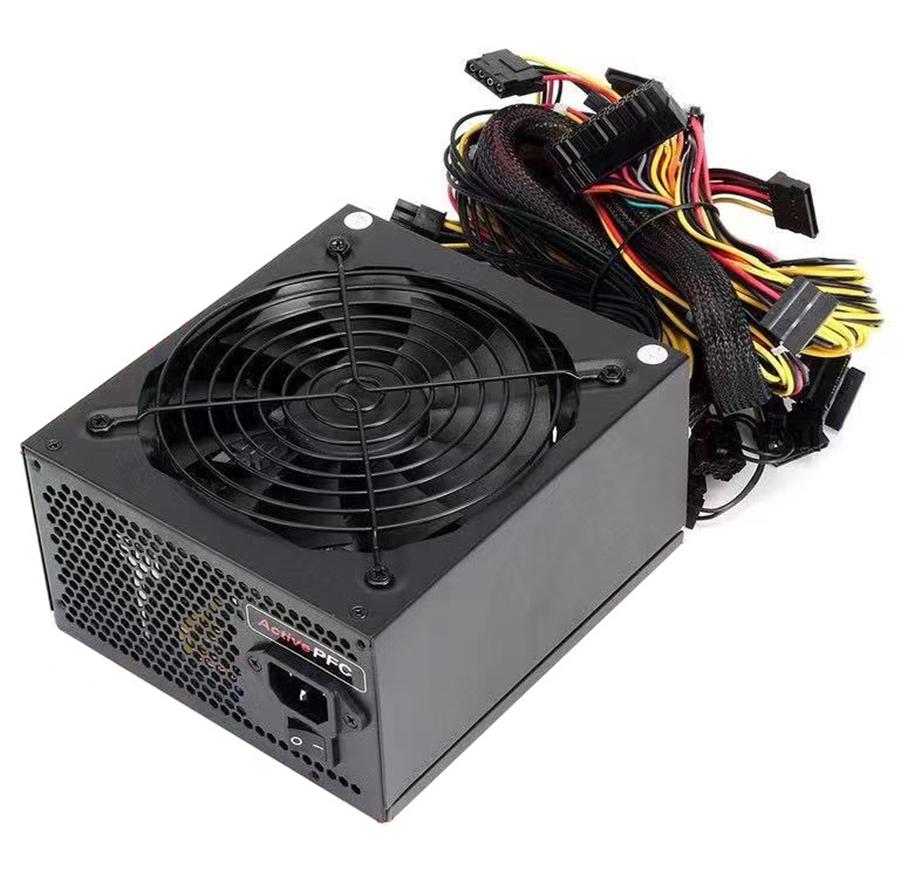1800W Mining Modular Power Supply For Coin Mining Eight Graphic Cards