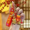 Cartoon Horse Keychain Rotating Pony Doll Zodiac Pony Bag Hanging  Year of The Horse