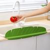 Yousheng 1/2Pcs Leaf Shape Sink Splash Guard with Suction Cups Vegetable Washing Water Splash Protector Kitchen Countertop Anti-Splash Board