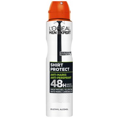 991624 L'oréal Men Expert Shirt Protect Antyperspirant Dla Mężczyzn Spray 250Ml