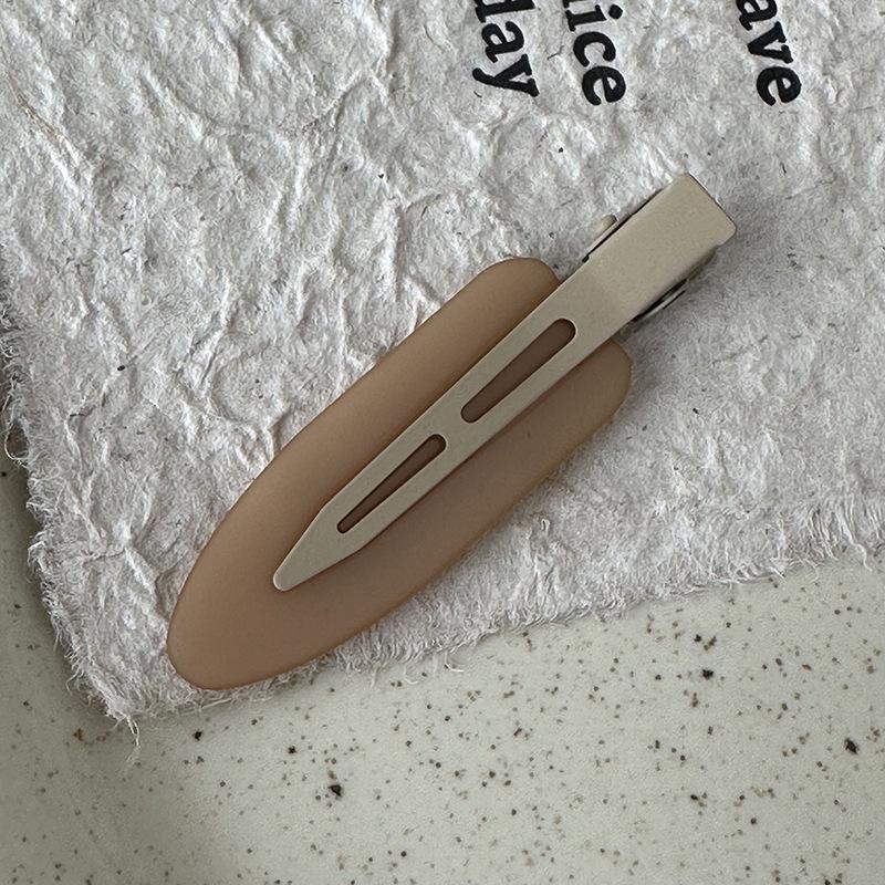 Korean Style Frosted Duckbill Hair Clips for Side Bangs