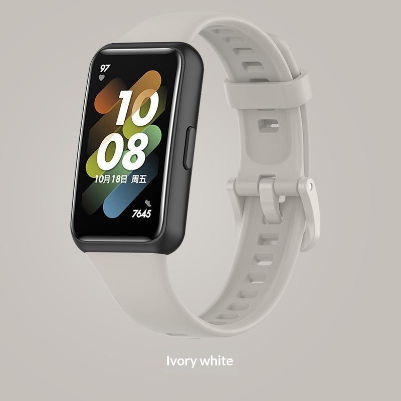 Silicone Replacement Band For Band 7 Soft Breathable Lightweight For Daily Wear Sports Fitness
