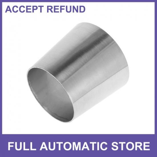Car Exhaust Pipe Tubing Piping Adapters 2.5  OD to 3  OD 304 Stainless Steel