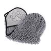 Absorbent Chenille Dog Towel Fast Drying Microfiber Pet Towel with Hand Pockets Machine Washable Dog Drying Towel for Bath Beach Shower