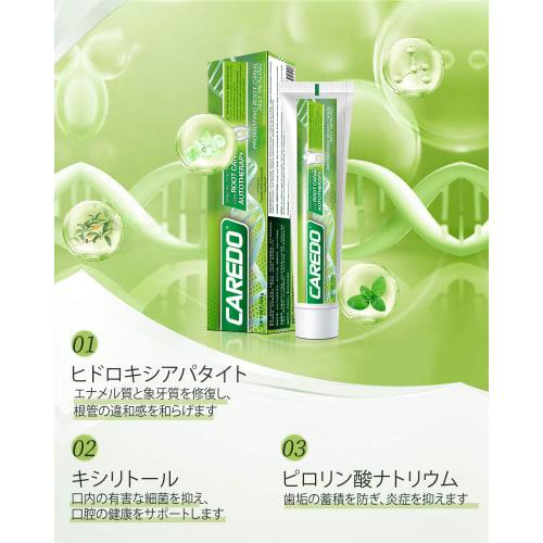 CAREDO Toothpaste 100g | Focused On Sensitive Teeth and Pulp and Root Care. Contains Hydroxyapatite. Fluoride-free for Sensitive Teeth. Enamel Repair