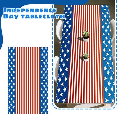 Background Cloth With American Flag Elements