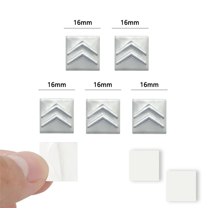 16mm Car Key Sticker Emblem Logo For Citroen C1 C2 C3 C4 C5 C6 C8 C4L DS3 DS4 DS5 LS DS6 Grand Picasso C-ELYSEE JUMPY NEMO VTS