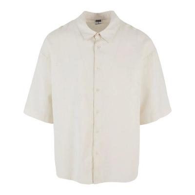 Urban Classics Herren Boxy Baumwollmischung Hemd