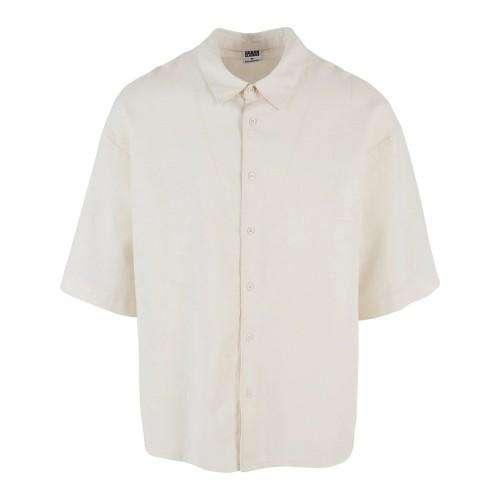 

Urban Classics Mens Boxy Cotton Blend Shirt L чорний
