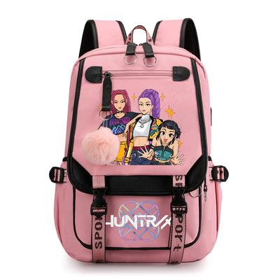 Hexenjäger Animation Cartoon Aufdruck Schultasche Große Kapazität Mittelschüler Rucksack