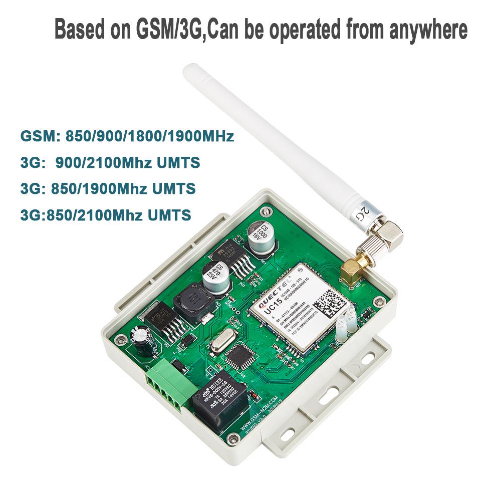 RTU5034 2G/4G GSM Remote Door & Switch Controller with 1 Relay Output